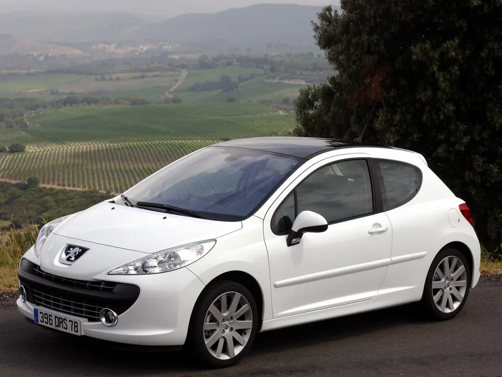 Peugeot 207 (WA, WC) 1 поколение, хэтчбек 3 дв. (03.2006 - 06.2009)